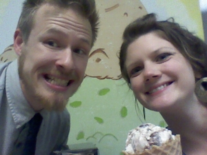 Delicious ice cream shop we discovered! 